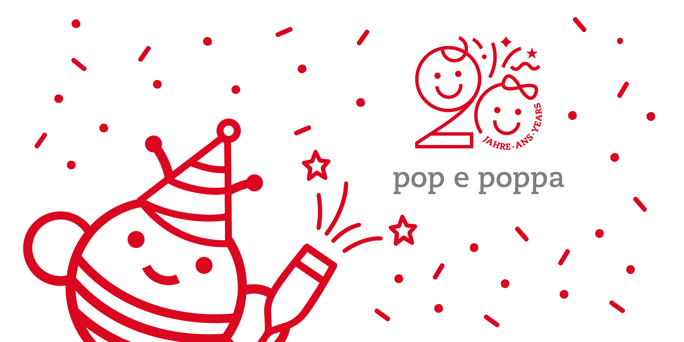 pop e poppa feiert 20-jähriges Jubiläum